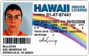 McLovin Fake ID